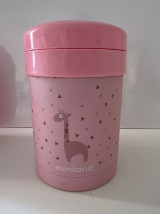 Miniland - Termo Bebé Rosa