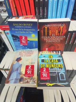 2 libros por 9,90€