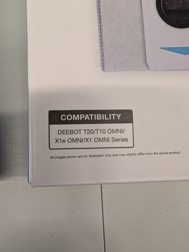 5 Sacchetti & 2 Filtri Originali Ecovacs DEEBOT