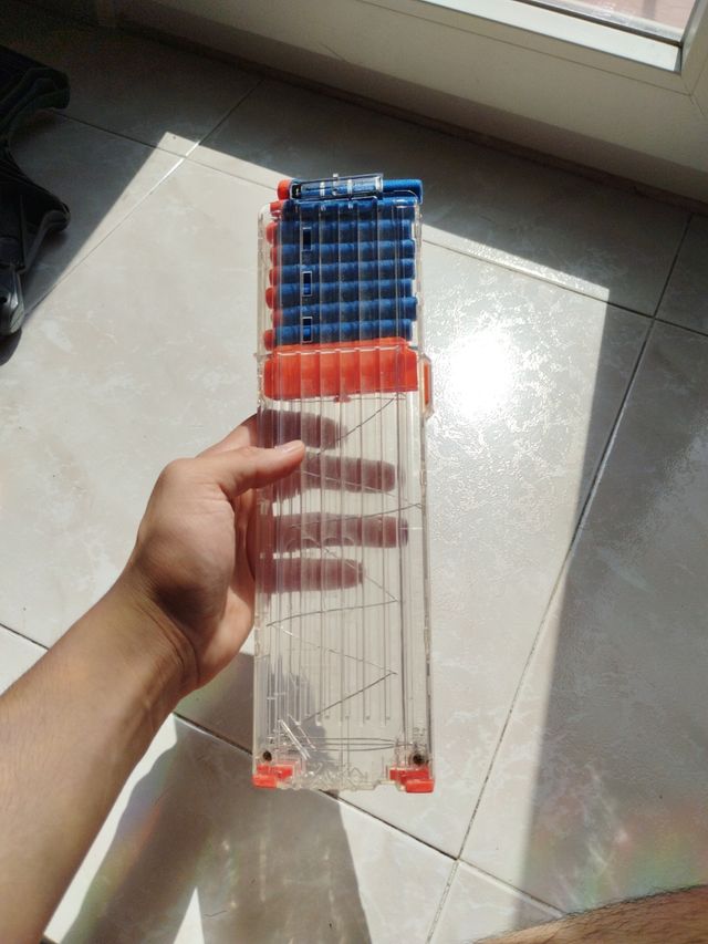 Cargador Nerf 25 dardos