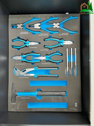 Carro herramientas 8 cajones metálico TOP1