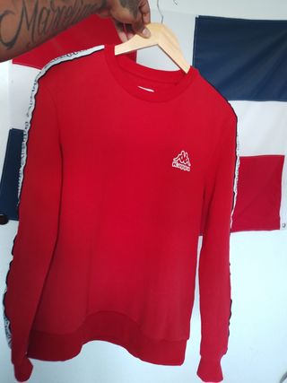 Sudadera Kappa roja