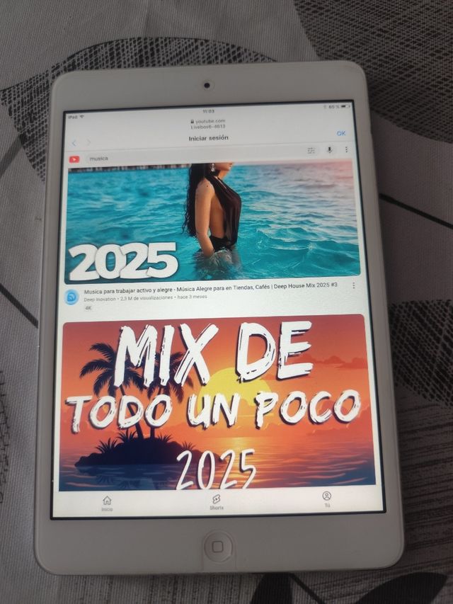 iPad mini blanco - Apple