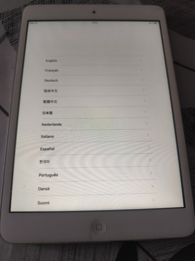 iPad mini blanco - Apple