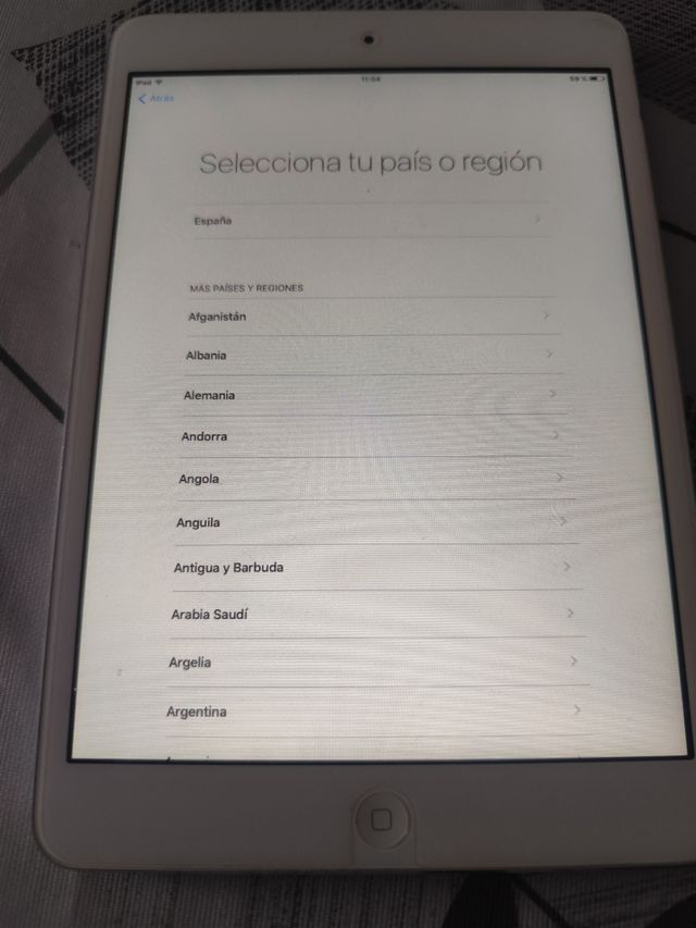 iPad mini blanco - Apple