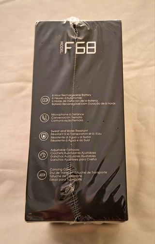 Auriculares Bluetooth F68 - Morado