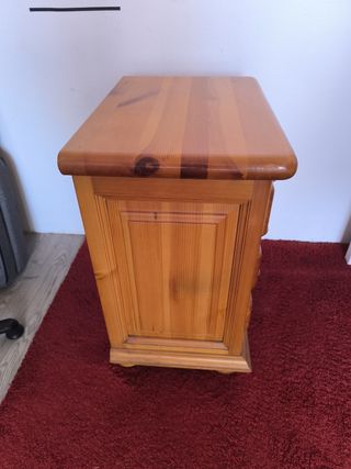 Cajonera madera maciza 3 cajones