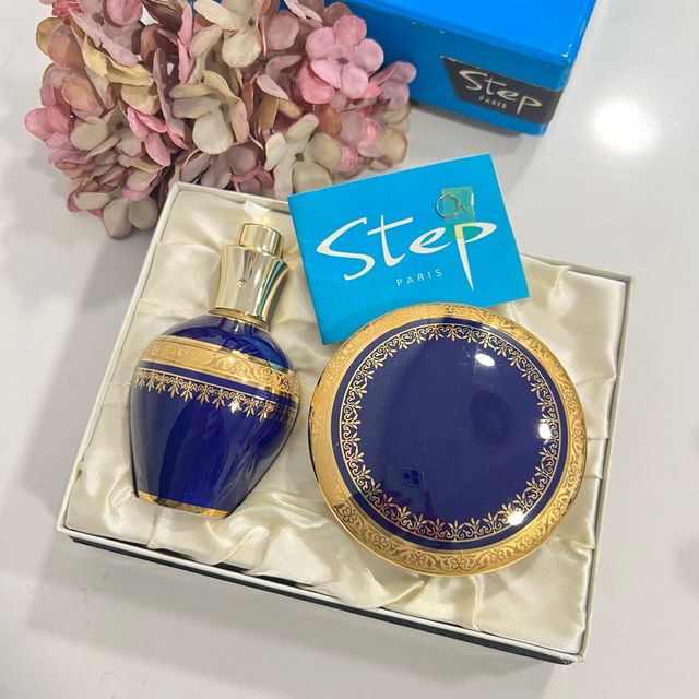 Joyero y atomizador vintage Limoges