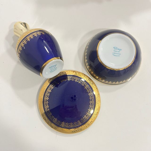 Joyero y atomizador vintage Limoges