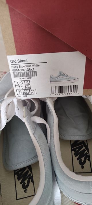 Vans Old Skool - Azul Claro