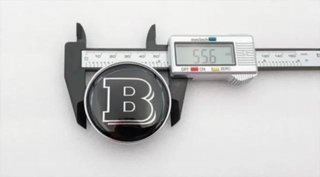 EMBLEMA LOGO CAPOT MERCEDES BENZ BRABUS 56 m