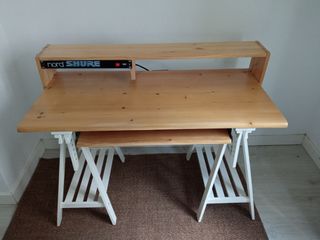 Mesa estudio polivalente madera