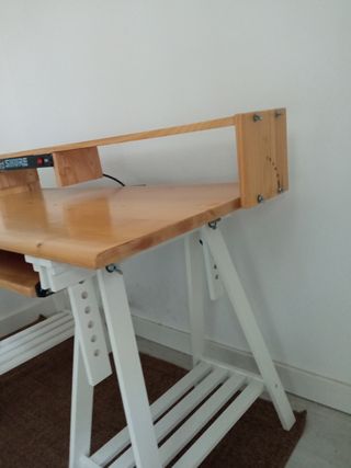 Mesa estudio polivalente madera
