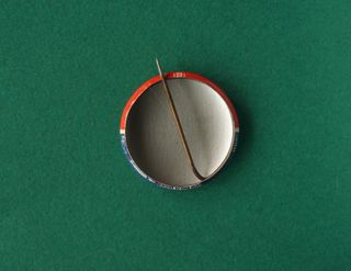 Chapa JFK campaña presidencial