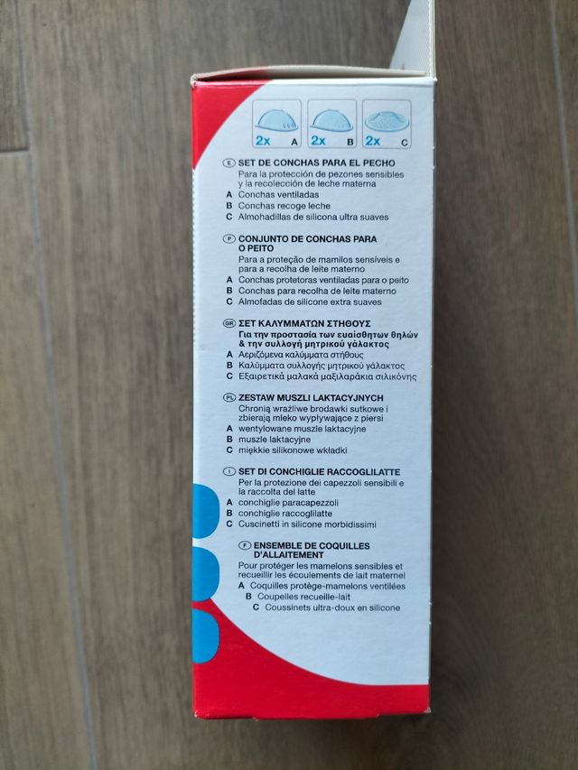 Conchas Lactancia NUK