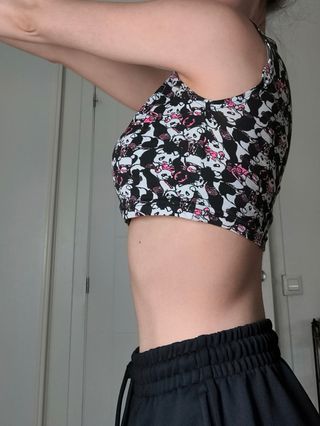 Crop top estampado - Fiesta