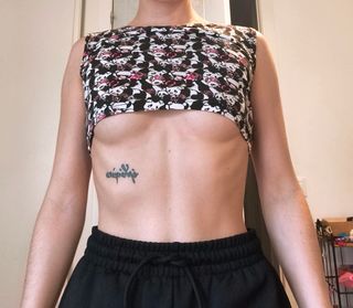 Crop top estampado - Fiesta