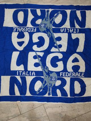 Bandiera Lega Nord vintage