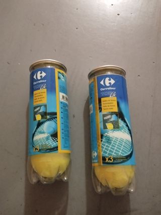 Pelotas Tenis Carrefour x 2 botes