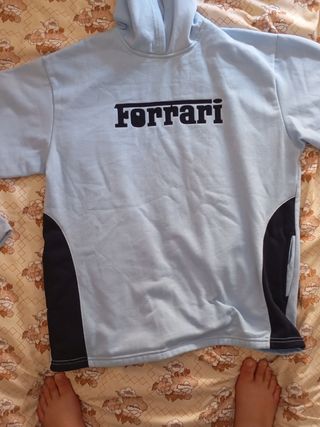 Sudadera Ferrari azul