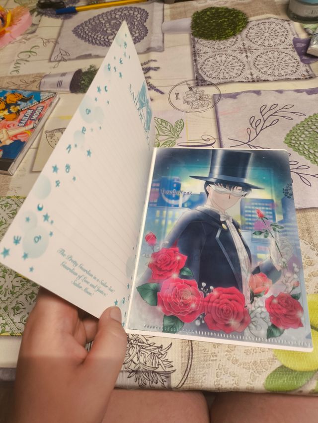 Sailor Moon - Clear file A5 Tuxedo Mask