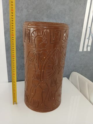 Vaso in Argilla Terracotta 45 cm Vintage Marrone P