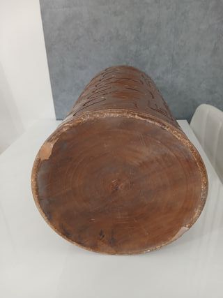 Vaso in Argilla Terracotta 45 cm Vintage Marrone P