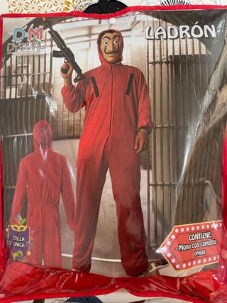 Disfraz La Casa de Papel - Talla única