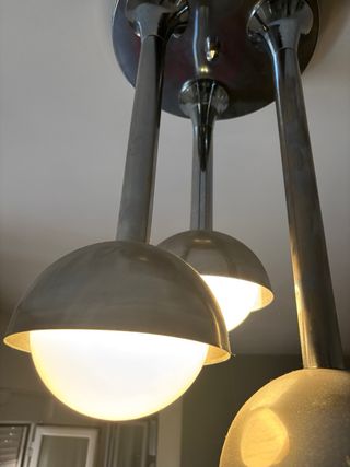 Lampara techo modernismo Italiano.