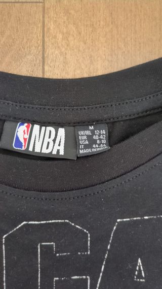 Camiseta Chicago Bulls negra