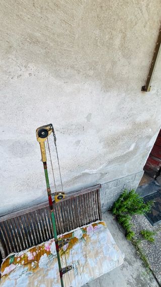 Canna da pesca vintage + mulinello