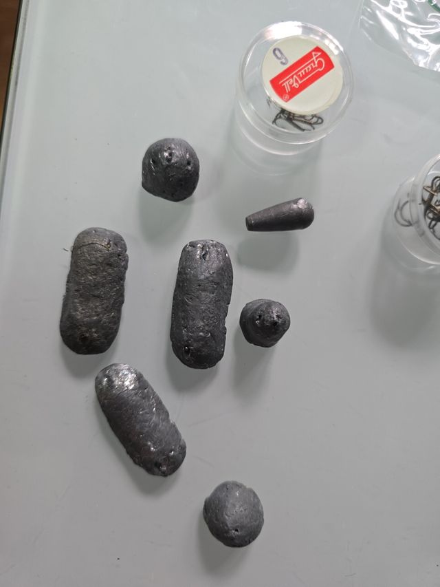 Lote accesorios pesca usados Carcasa trasera Samsu