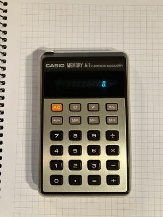 Calculadora Casio A-1 Vintage