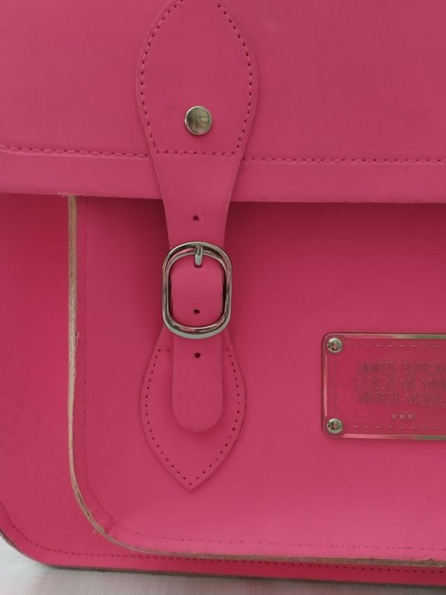 Bolso bandolera rosa