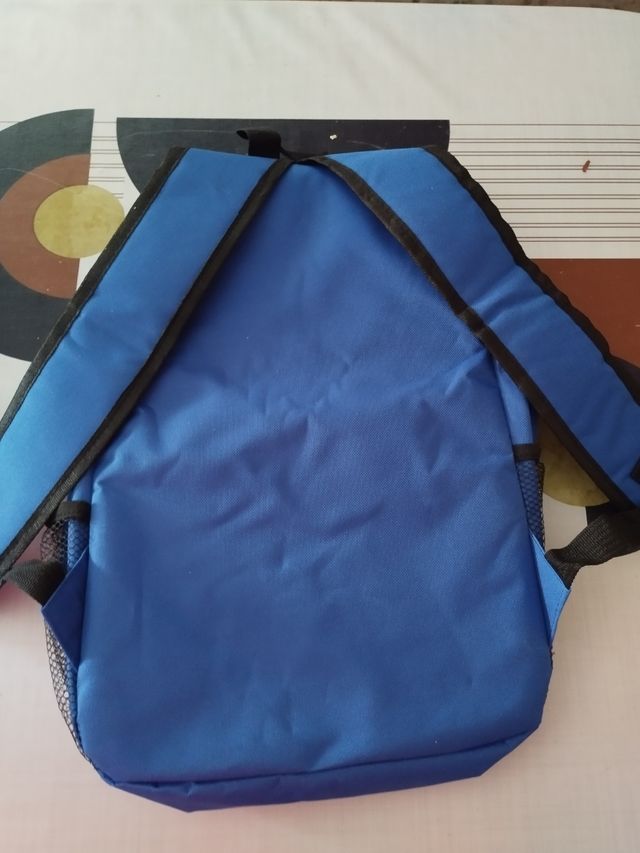 Mochila azul Castilla-La Mancha