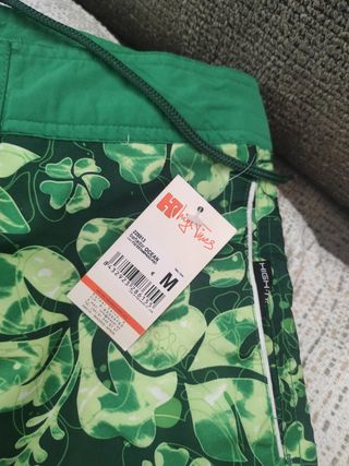 Bañador High Tides verde M