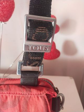 Bolso bandolera TOUS rojo