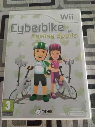 Ciberbike + juego Wii