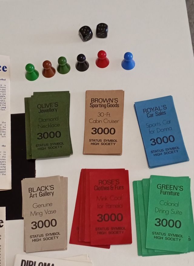 JUEGO DE MESA RATRACE ,VINTAGE DE 1973,HOUSE OF GA