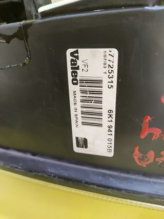 FARO DELANTERO IZQUIERDO SEAT IBIZA II 6K1 2 OPTIC