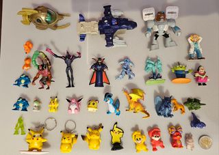 Lotto Giocattoli: Pikachu, Skylanders,e altri rari