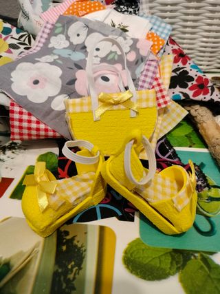 Mini bolso y alpargatas Nancy New hechos a mano