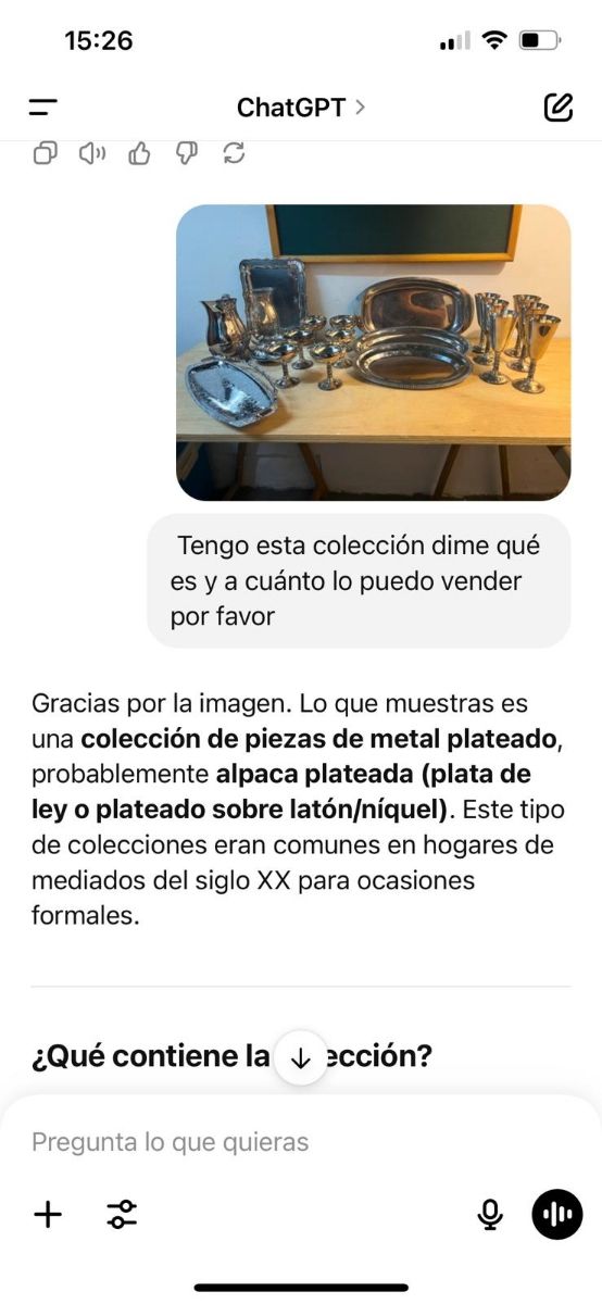 Vajilla alpaca vintage: juego de 17 piezas