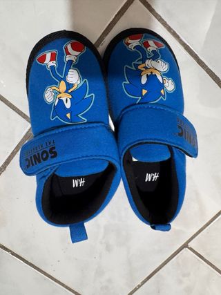 Pantofole Sonic H&M bimbo