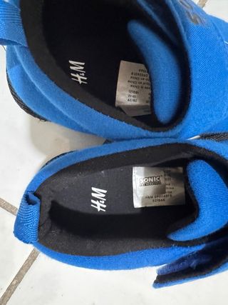 Pantofole Sonic H&M bimbo
