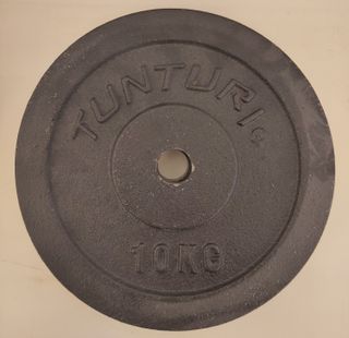 Discos peso TUNTURI 10kg - 30mm