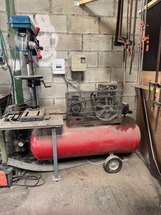 Compresor FiNi industrial 200L