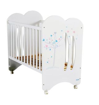 Cuna Micuna Aura blanca opcional: colchón.