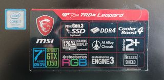Portátil MSI Gaming