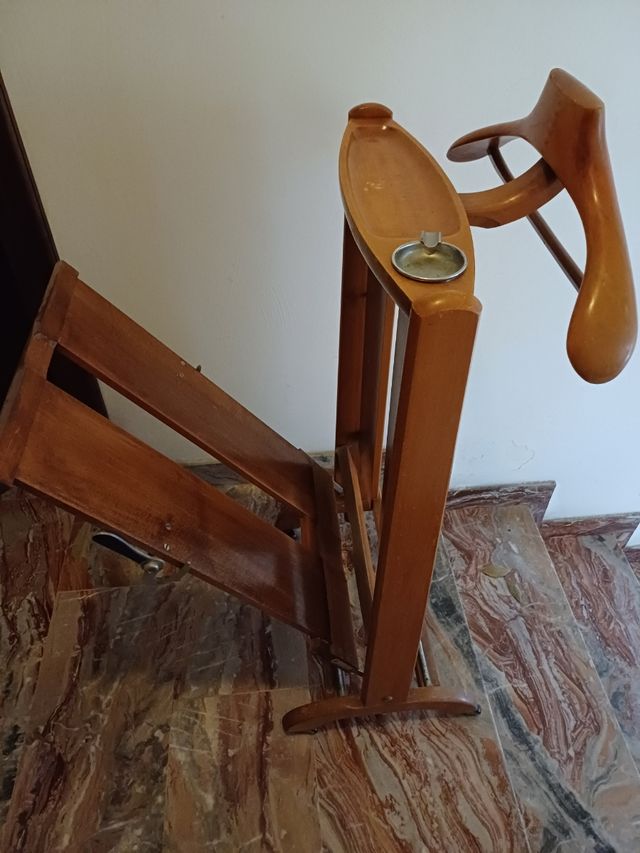 Servo muto vintage in legno